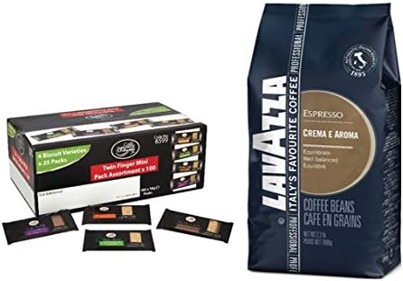 6 x Lavazza Crema E Aroma & 100 Bronte Biscuits