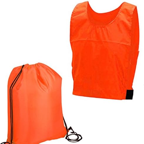 OwasiFootball Polyester Bibs Unisex Sports Pack 1 To 20 Basketball Kids Adults Tabard Training Group Team Vests
