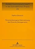 Image de Personenbezogene Wahrnehmung des Diversity Managements (Livre en allemand)