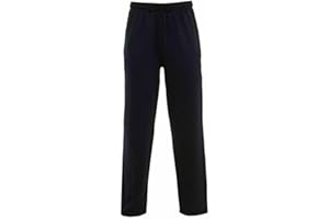 Beach Stone® Jogging Pants Mens Tracksuit Bottoms Trousers Casual Men's Fleece Open Bottom Joggers Zip Pockets Elasticated Open Hem Classic Jog Pants Sweatpants Sports Jogger Sizes S-5XL