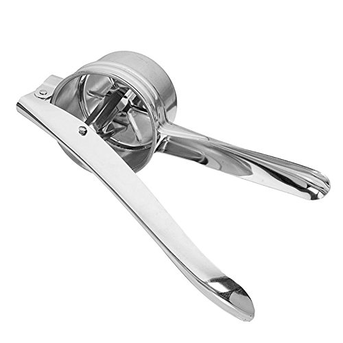 valink Edelstahl Kartoffelpresse Kartoffelstampfer, Obst Gemüse Press Maker Saftpresse Crusher Squeezer – Einfache Reinigung Haushalt Küche Kochen Tools – 27 x 9 x 10 cm - 9