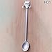 Produktbild GHGYUF 4pcs Cute Cartoon Animal Coffee Spoon Long Handle Creative Hanging Spoon Teaspoon Kitchen Tableware,H01A