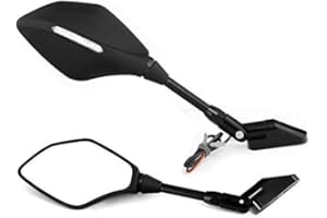 ‎AREA1 Area1 Motorradspiegel Set e-geprüft mit Blinkern e-geprüft. Verkleidungsspiegel Sportbike Supersportler Rückspiegel. Kompatibel mit BMW Yamaha Honda Kawasaki Ducati Suzuki Husqvarna Aprilia Beta LEDS