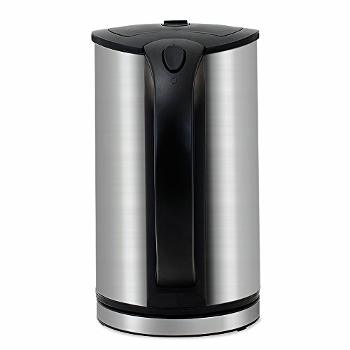 Edelstahl Wasserkocher Teekocher mit blauer LED Innenbeleuchtung 2200 Watt 1,7 Liter - 4