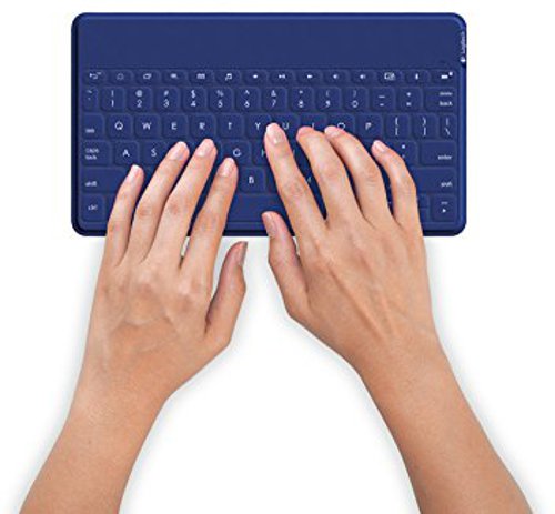 Logitech Keys-To-Go Bluetooth-Tastatur für Android und Windows (QWERTZ, deutsches Tastaturlayout) blau - 6