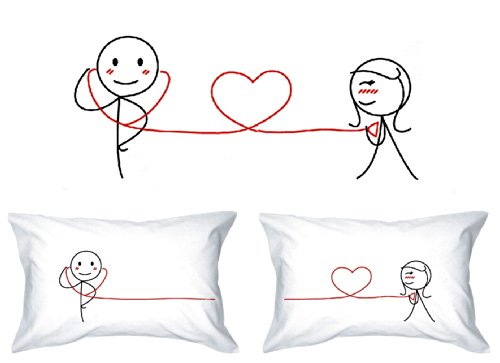 DOCTEUR D'AMOUR / Love Doctor - Taies d'oreiller pour Lui et pour Elle