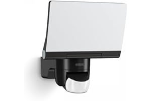 Steinel Projecteur extérieur XLED Home 2 S noir, orientable à 180°, 13,7 W, détecteur de mouvement 180°, portée 10 m, cour, patio