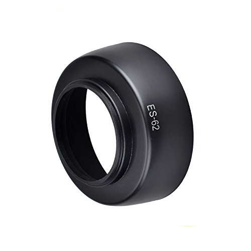 fomito ES-62  Paresoleil d objectif 52  mm pour Canon EF 50  mm f 1 8  II  Nikon 50  mm f 1 8D Objectif de rechange  pour Canon ES-62 