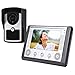 Produktbild LQUIDE Video-Türklingel  7" verdrahtete Türklingel 2-Draht-Monitor Video-Eingangssicherheitssystem Home HD-Kamera mit Nachtsicht und Taste