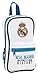 Produktbild Real Madrid Federmäppchen Form Rucksack mit 4 PORTATODOS (SAFTA 411754847)