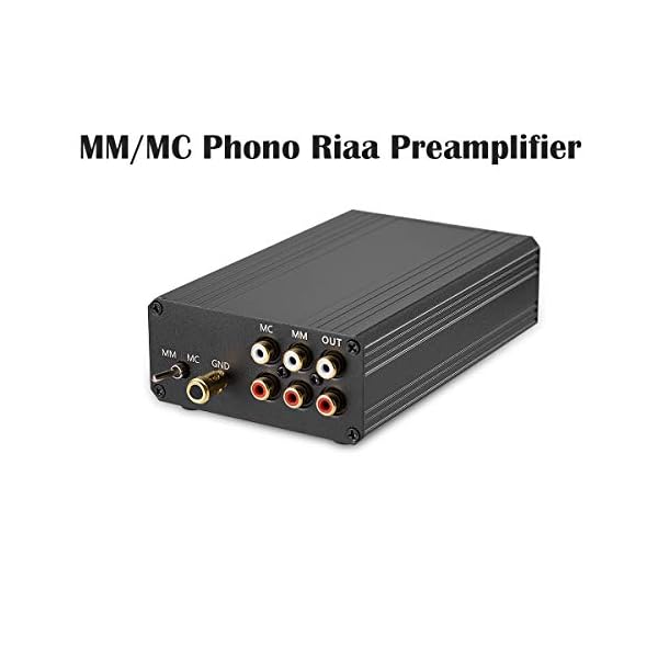 Nobsound® Little Bear T8 MM/MC RIAA Turntable Phono amp Preamplifier Audio HiFi Phonostufe Vorverstärker