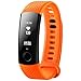 Produktbild Für Huawei Honor Band 3 Smart Watch Fitness Armband-Uhr - Fitness Tracker mit Herzfrequenz, Schrittzähler - Uhr Herren/Frauen - Schlaf-Monitor, Anrufbenachrichtigung, Kalorienzähler (Orange)