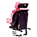 NEW iSAFE Comfy Padded CARSEAT CAR SEAT IN ECLIPSE PINK GROUP 1 - 9months - 4 years