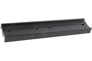 Baoblaze Prismenschiene für Teleskop, Telescope Dovetail Mounting Plate 21 cm, Montageplatte Universal Schwalbenschwanz Einfache Installation für Teleskop-Montierung Equatorial Tripod