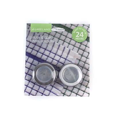 Geschirrtuchklemmen, aus Edelstahl, mit selbstklebender Befestigung, modern - 4