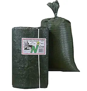 UpNorth Sand Bags - Empty Woven Polypropylene Sandbags w/Ties, w/UV Protection; size: 14