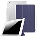 Produktbild iPad Pro 9.7 Hülle mit Built-in Apple Pencil Halter - Fintie Ultra Slim Superleicht Schutzhülle Smart Shell Case Cover Tasche Etui mit Translucent Rücken Deckel, Auto Schlaf / Wach und Standfunktion for Apple iPad Pro 9.7 Zoll (2016 Modell), Marineblau