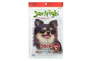 JerHigh Stick Dog Treat, 70 g (Pack of 6)