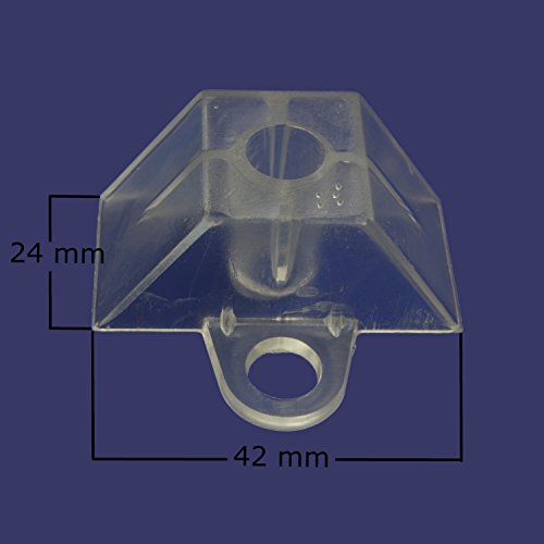 Abstandhalter Trapez 70/18, 76/18 für Wellplatten 100er Pack