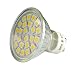 Produktbild Niedrige Hitze Keine UV- oder IR-Strahlung energiesparende Lange Lebensdauer 10x GU10 3W 24SMD 5050 / 1WMR16 LED-Punkt-Birnen-Tagesweiß-Lampen