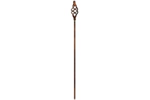 GARDEN PRIDE Metal Spiral Garden Stake - Designed to rust - Decorative Garden Stakes (Small - Pack of 3)