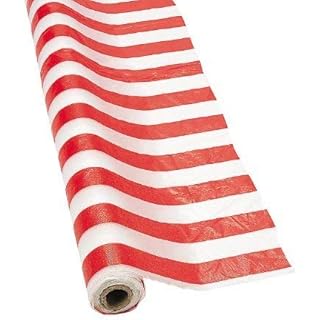 Red/White Striped Tablecloth Roll [Toy]