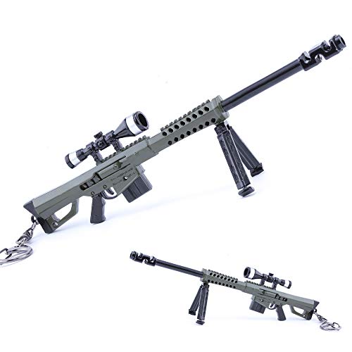 jeu accessoires modele 1 6 m82a1 sasr barrett fusil de sniper collection boucle de cle - immagini barrett fortnite