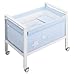 Petit Praia Moon Crib (Small, Baby Celeste)