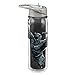 Price comparison product image Vandor 56008 Marvel Panther Tritan Water Bottle, 18 Ounce, Black