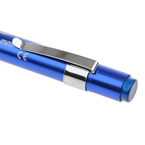 Tragbare Mini-Stift Licht LED-Taschenlampe Tasche Medizinische Taschenlampe – Hellblau - 6
