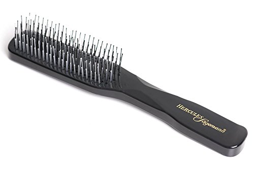 Hercules Sägemann Scalp Brush Deluxe black 8-reih., 1er Pack (1 x 1 Stück)