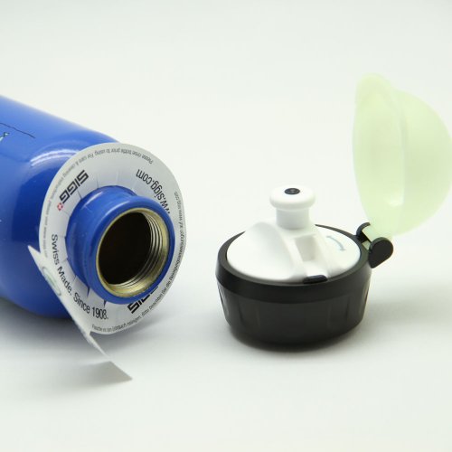 Sigg Trinkflasche Shark In The Dark, Blau, 0.4 Liter, 8321.00 - 5