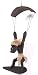 Produktbild Wohnkult Asmat Asmate Kite Surfer Figur Deko Geist Holz Abstrakt Skulptur Schutzgeist