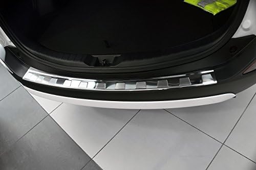 Teileplus24 L532C Stainless Steel Rear 3D Bumper Guard