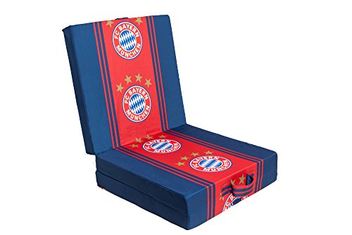 Preisvergleich Produktbild Fanartikel Fanware Fußball Klappmatratze Gästebett Reisebett Gästematratze mit Logo Bayern München