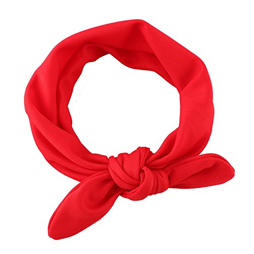 SWEETBB 8 Stk.elastische Kaninchenohren-Haarbänder Stirnbänder Haarschmuck für das Baby - 4