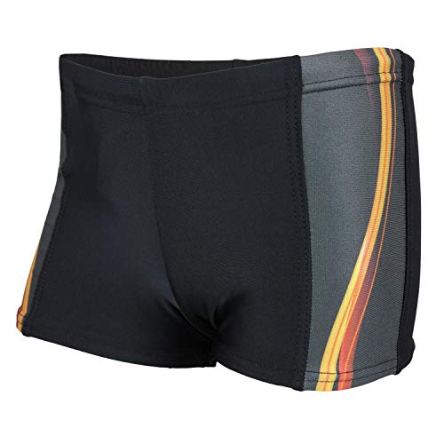 Aquarti Maillot de Bain pour Garçon avec Insert Contrasté