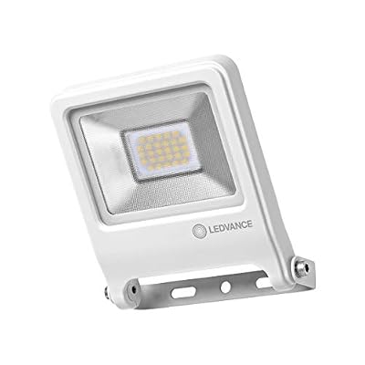 LEDVANCE Endura Flood LED | Projecteur Extérieur | Blanc | 20 Watts - 1600 Lumens | Blanc Chaud 3000K | Etanche IP65