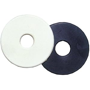 Gebissscheiben fuer Trense- Gummigebissscheiben fuer Pferde Gebissvorlegescheiben, Farbe Schwarz