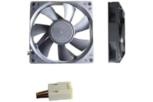 Shiny Hardware Limited Evercool 80 x 80 x 15mm 3 pin 12v Long life Cooling Fan