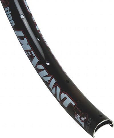 Alienation BMX Deviant 20" 36h rim matte black