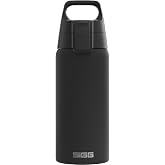 SIGG - Yalıtımlı i&ccedil;ecek şişesi &ndash; termos Shield Therm One Black &ndash; gazlı i&ccedil;ecekler &ndash; sızdırmaz &ndash; bulaşık makinesinde yıkanabili