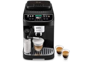 DE'LONGHI DeLonghi ECAM310.60.B Magnifica Evo Next Machine à café automatique, Préparation automatique, mousseur à lait intégré, design moderne