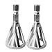 Produktbild htfrgeds 2pcs Entgraten Externe Chamfer, Edelstahl Entgratwerkzeug Entfernt Grate für Metall Kunststoff Kupfer Aluminium, Kompatibel mit den Meisten Bohrern Schlagbohrer