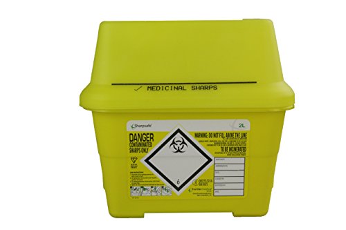 Frontier 41405430 Medical Sharps - Caja de almacenaje (2 L)