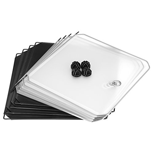 LANGRIA Stufenregal 9-Kubus Regalsystem Lagerregal Kleiderschrank Garderobenschrank für Kleidung, Schuhe, Spielzeug und Bücher - 9