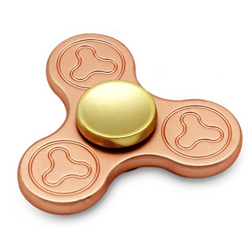 Finger SpinnerEDC Metal Hand Spinner Fidget Toy Ultra Fast Bearing Tri-Spinner For ADD ADHD Tri Fidget SpinnerA 1-5 Min Spins Best Hand Spinner Toy(Rose Red) Finger SpinnerEDC Metal Hand Spinner Fidget Toy Ultra Fast Bearing Tri-Spinner For ADD ADHD Tri Fidget SpinnerA 1-5 Min Spins Best Hand Spinner Toy(Rose Red)