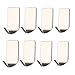 Produktbild Selbstklebende Haken, Handtuchhaken, Badhaken Haken Wandhaken Edelstahl rostfrei Bad und Küche Handtuchhalter Kleiderhaken Ohne Bohren 8PCS