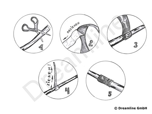 Profi Silikon Tape Silikon Band selbstverschweißend Isolier- & Reparatur Band Abdichtband 3m lang 25mm breit UV beständig Unterwassertauglich Ölbeständig transparent – 1 Rolle - 2