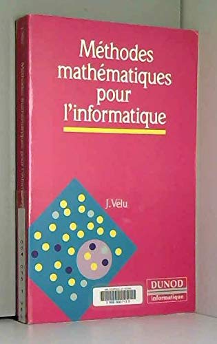 Méthodes mathématiques pour l'informatique Méthodes mathématiques pour l'informatique